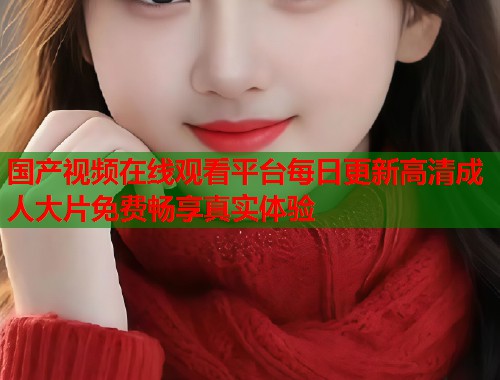 国产视频在线观看平台每日更新高清成人大片免费畅享真实体验  第1张