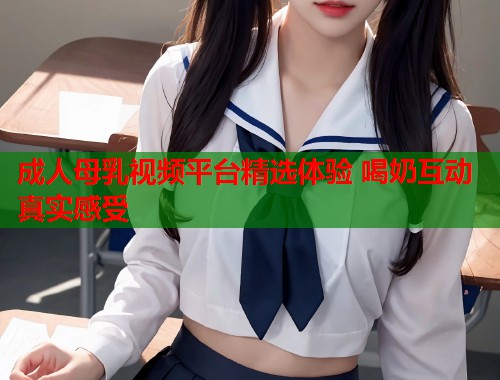 成人母乳视频平台精选体验 喝奶互动真实感受